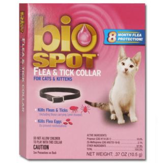Bio Spot Flea & Tick Collar For Cats & Kittens (Click for Larger Image 