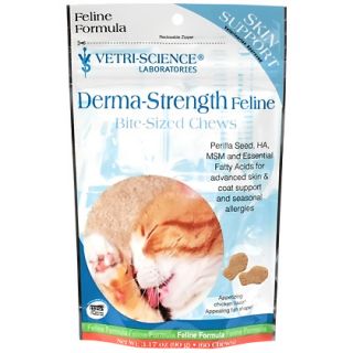 Derma Strength Feline Chews   Skin Allergies in Cats   1800PetMeds