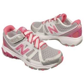 Athletics New Balance Kids The 689 Pre/Grd Silver/Pink FamousFootwear 