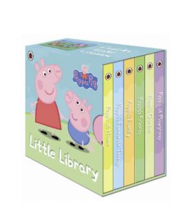 Peppa Pig Little Library   farm toys & animals   Mothercare