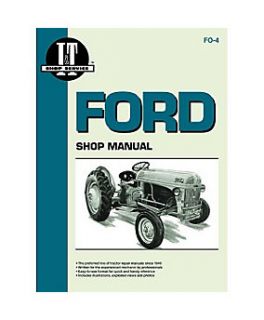 Ford Shop Manual FO 4   0289052  Tractor Supply Company