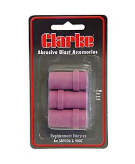Clarke Replacement Nozzles for Abrasive Blaster Tanks   3774064 
