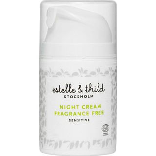 Fragrance free night cream   ESTELLE & THILD   Sensitive 