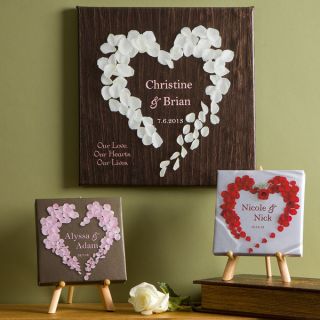 9535   Heart of Roses© Personalized Canvas Art 