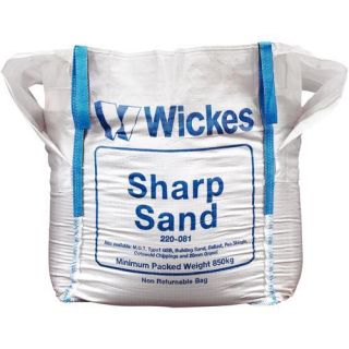 Sharp Sand Jumbo Bag   Aggregates & Sand   Building Materials   Wickes 