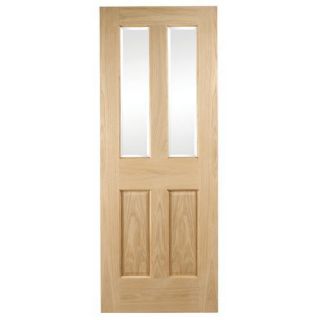 Cobham Glazed Oak Veneer 1981x762mm   Glazed Doors   Interior Timber 