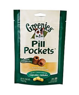 Greenies® Chicken Flavored Pill Pockets for Dogs, Capsules   2459174 