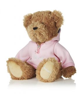 Harrods – Harrods Pink Sweatshirt Bear at harrods 