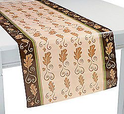   AUTUMN FALL Table Runner Maple Wedding Decoration Thanksgiving Cover