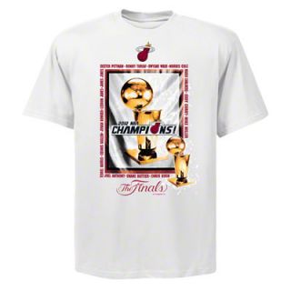 Miami Heat 2012 NBA Champions Big & Tall Banner T Shirt 