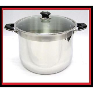 Prime STOCK POT 20QT STAINLESS STEEL   Outlet