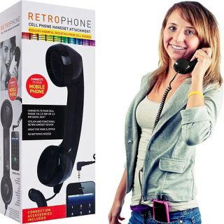 Trademark Global Retro Phone Cell Phone Handset   Outlet
