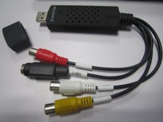 F02673 Easycap USB 2.0 Video TV DVD DVR Recorder VHS Capture Adapter 