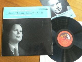 Schubert Lieder Recital No.2   Gerald Moore   Fischer Dieskau   HMV 