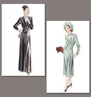 Vogue 2354 Retro 40s Dress , Evening Gown Pattern 1947 OOP   Sz. 16