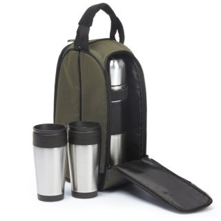 Coffee Companion Travel Mug & Thermos Set at Brookstone—Buy Now