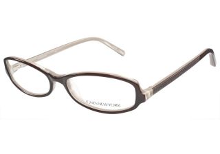 Jones New York 601 Brown Horn Eyeglasses  Lowest Price Guaranteed 