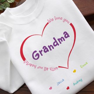 8218   All Our Hearts Personalized Apparel & Accessories   White 