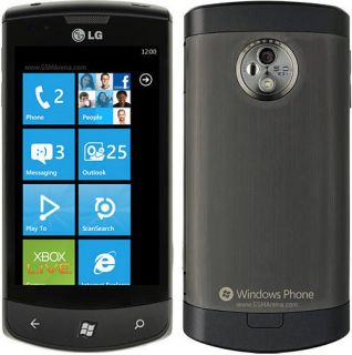   Unlocked LG Optimus 7 E900   16GB   Black Touchscreen Smartphone GSM