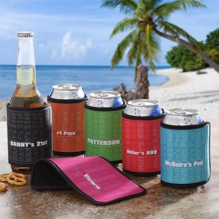7114   Name Your Drink Personalized Can & Bottle Wrap 