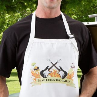 10441   Rockin the Grill© Personalized Apron & Potholder   Full 