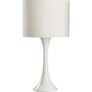 ada white table lamp in table lamps  CB2