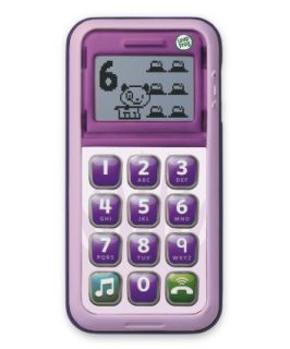 LeapFrog Chat and Count Phone   Violet   toy laptops & phones 