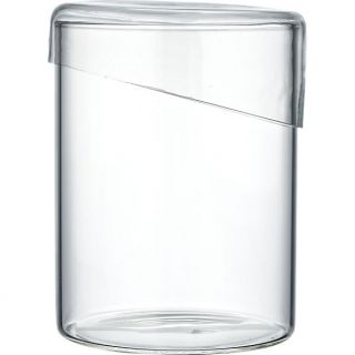glass canister in bath accessories  CB2