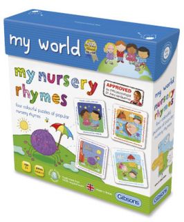 My World Nursery Rhymes Puzzles   childrens puzzles   Mothercare