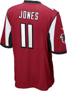 Julio Jones Jersey Home Red Game Replica #11 Nike Atlanta Falcons 
