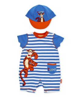 Mothercare Boys Tigger Romper And Hat   character shop   Mothercare