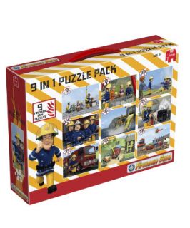 Fireman Sam Bumper Puzzle Pack   childrens puzzles   Mothercare