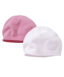 Mothercare Crochet Knitted Hat – 2 Pack   hats & mitts   Mothercare