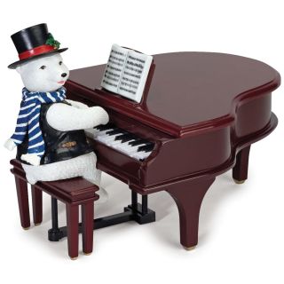 The Voice Controlled Piano Playing Polar Bear   Hammacher Schlemmer 