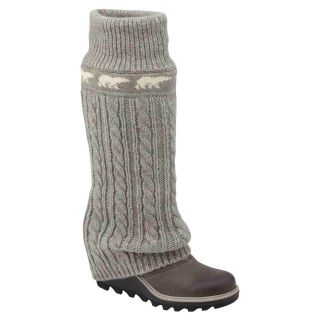 Sorel Crazy Cable Wedge Boots   Womens    at  