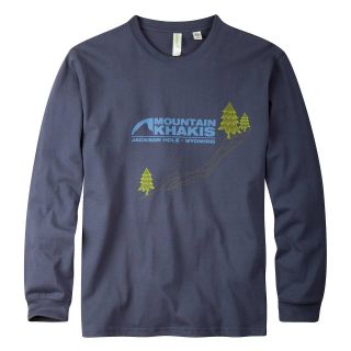 Mountain Khakis Mens Slope Organic Long Sleeve T Shirt   FREE 