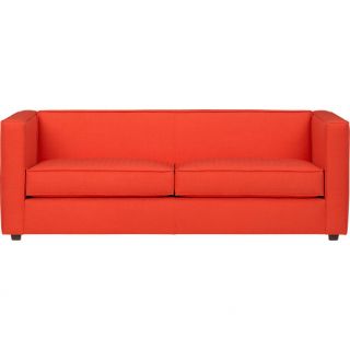 club atomic orange sofa in sofas  CB2