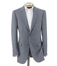 Signature Tailored Fit 2 Button Textured Sportcoat