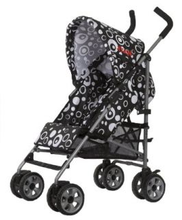 Tippitoes Spark Stroller   Black/White   buggies & strollers 