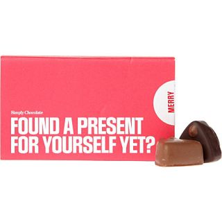 Found Yourself A Present Yet? gift box 96g   SIMPLY CHOCOLATE   NEW IN 