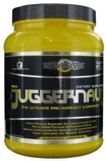 Buy Infinite Labs   Juggernaut Pre Workout Raspberry Lemonade   1.75 