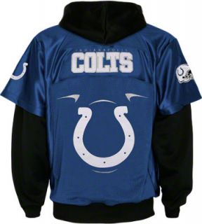 Indianapolis Colts Gridiron Pullover Jersey and Hooded Sweatshirt 