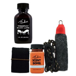 Tinks Trophy Buck Lure and Trail Pack Scent Dispersing Combo Set 