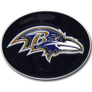 Baltimore Ravens Mens Accessories Siskiyou Baltimore Ravens Logo Belt 
