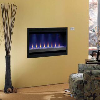 Contemporary 110V Built in LED Fireplace at Brookstone—Buy Now