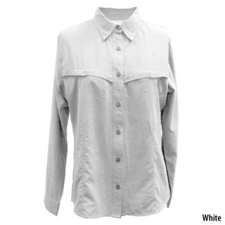 White Sierra Womens Catch And Release Long Sleeve Fishing Shirt 