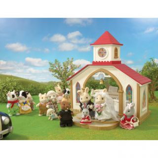 Sylvanian Families Wedding Chapel and Vicar   Toys R Us   Britains 