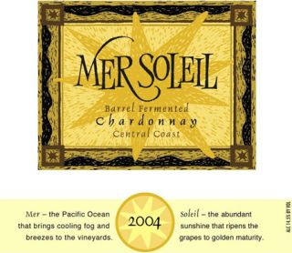 Mer Soleil Barrel Fermented Chardonnay 2004 