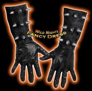 FANCY DRESS ACCESSORIES D DELUXE GHOST RIDER GLOVES