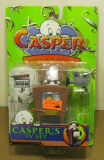 CASPER Hide & Seek Friends CASPERS TV SET w Pop Up Scare Action NEW 